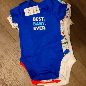 NWT 5-pack Children's Place onsies